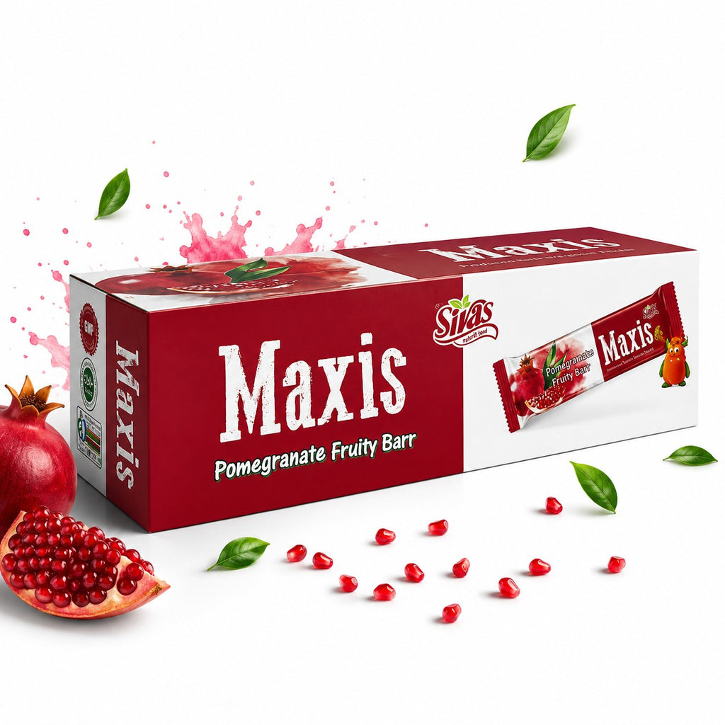 Sivas Maxis Fruity Barr Box (20 x 60g) - Pomegranate