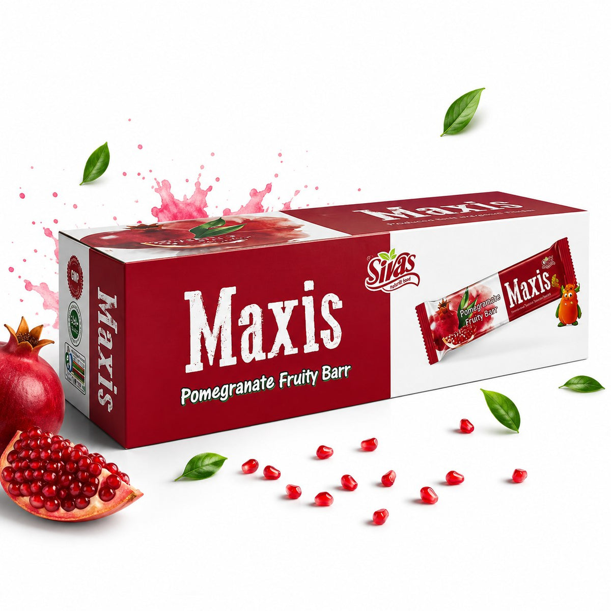Sivas Maxis Fruity Barr Box (20 x 60g) - Pomegranate