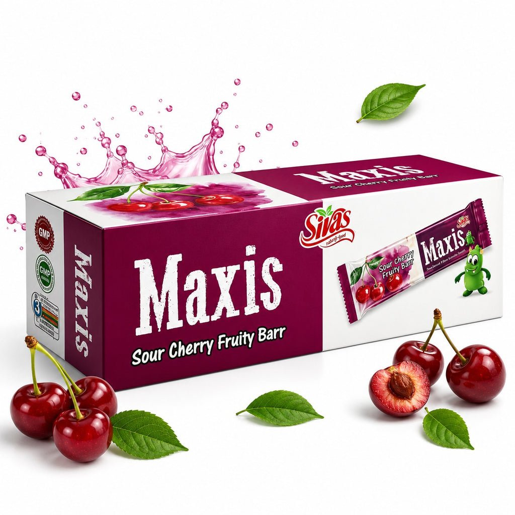 Sivas Maxis Fruity Barr Box (20 x 60g) - Sour Cherry