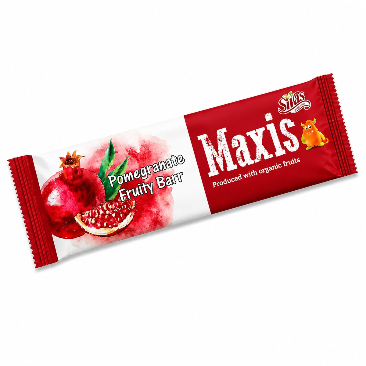 Sivas Maxis Fruity Bar Single (60g) - Pomegranate