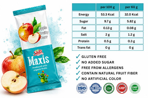 Sivas Maxis Fruity Bar Single (60g) - Apple