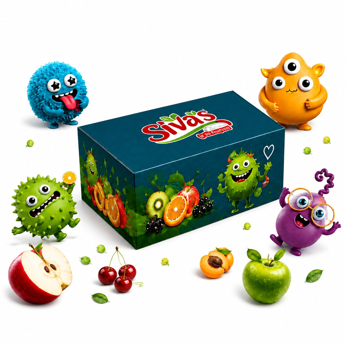 Sivas Maxis Fruity Barr Box (10 x 60g) - Mix & Match